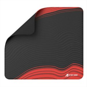 ATTACK SHARK CM01 eSport Gaming Mousepad – Black Red
