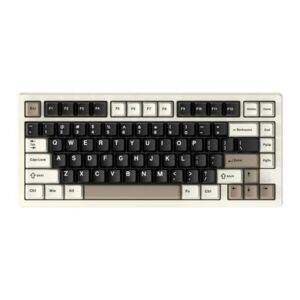ATTACK SHARK X75 Full Aluminum Keyboard – Cheese White