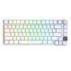 ATTACK SHARK X820 Ultra Tri-mode Gasket Mechanical Keyboard White Contours