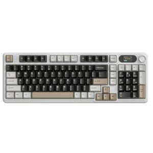 ATTACK SHARK X98PRO Wireless Gaming Keyboard – Cheese White