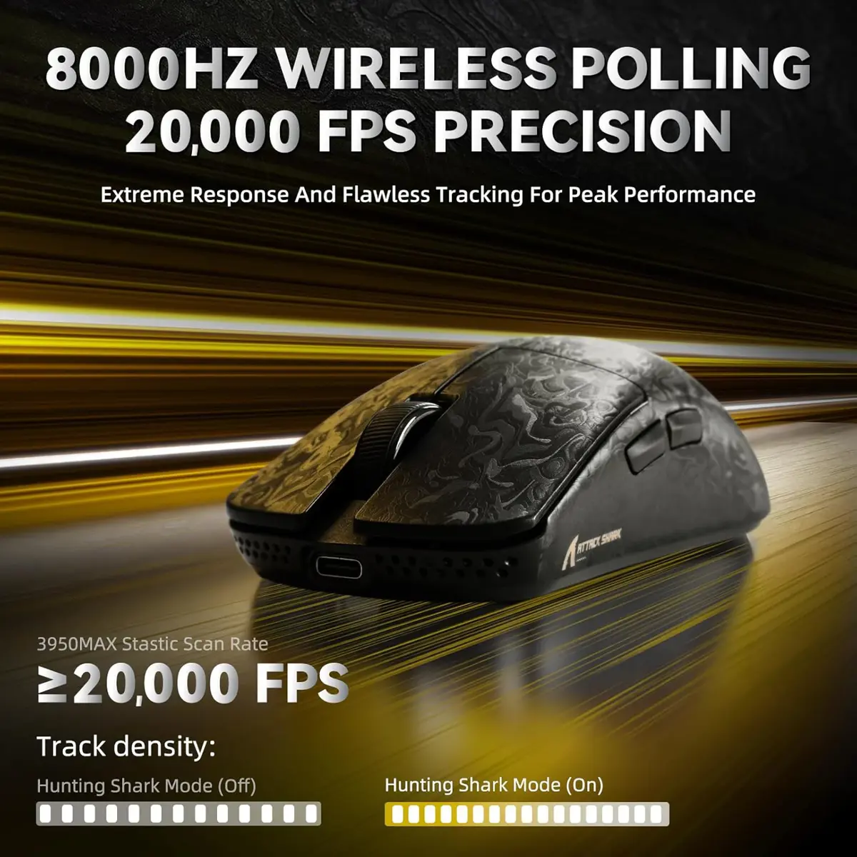 Attack Shark R11 Ultra Wireless Gaming Mouse - Image 3