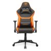 Cougar Armor One V2 4D Folding Armrests Reclining, Piston Lift Height Adjustment Gaming Chair Black/Orange