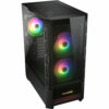 Cougar Duoface RGB Mid Tower 2 type front panels – Black