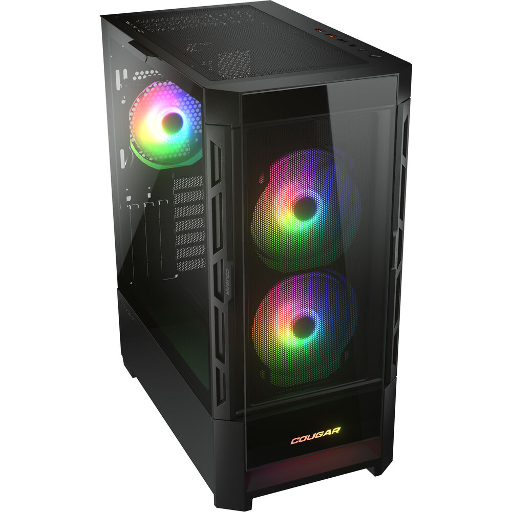 Cougar Duoface RGB Mid Tower 2 type front panels – Black