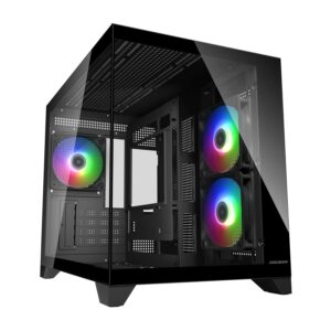 Cougar FV150 RGB Gaming Case Mini Tower Black.