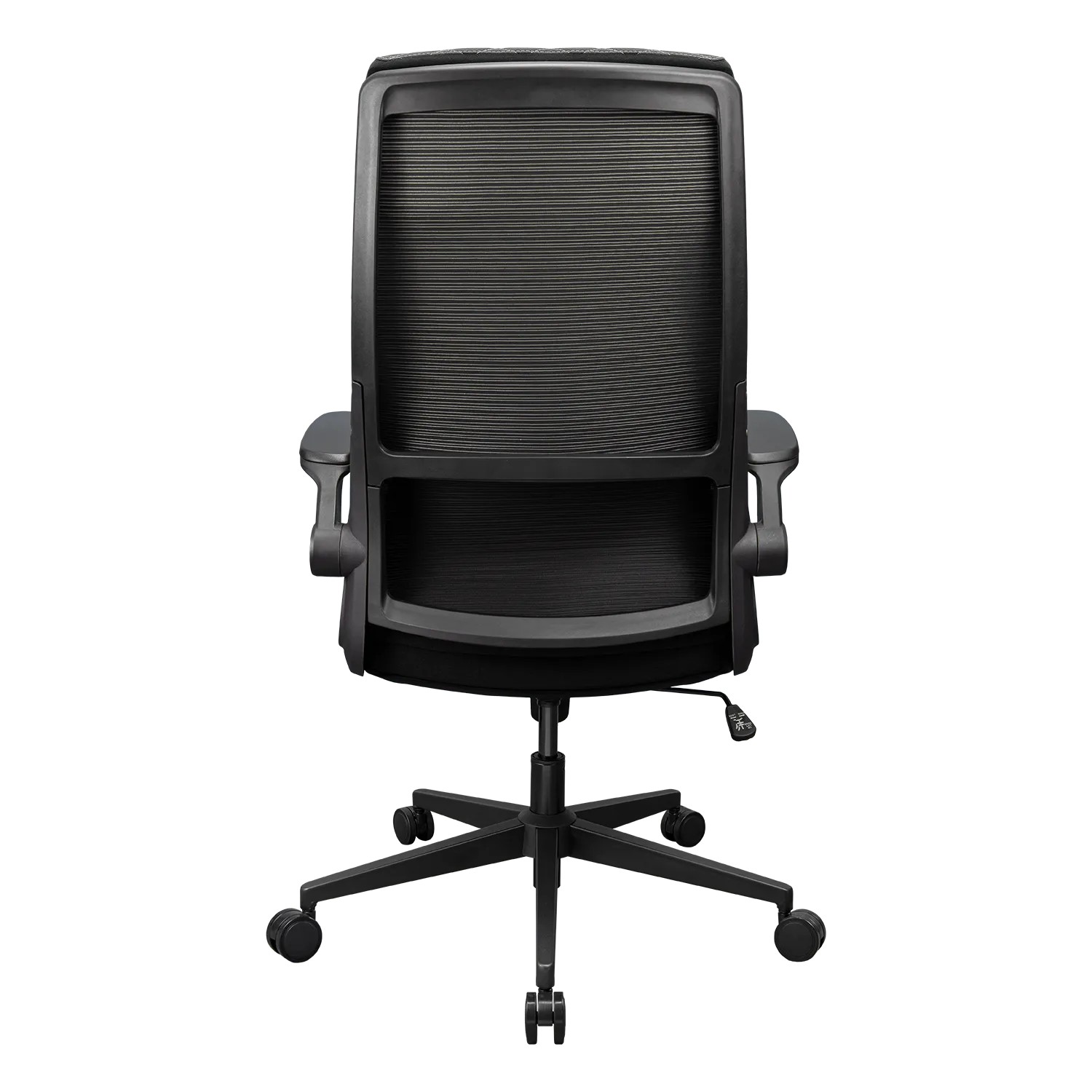 Cougar STRYDER Chair Linen Material, Adjustable Headrest, Multi-Density Foam Seat Ergonomically Contoured Lumbar Zone Black - Image 5