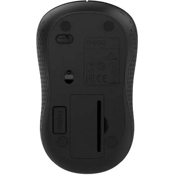RAPOO M20 Wireless Optical Mouse (Black) - Image 4
