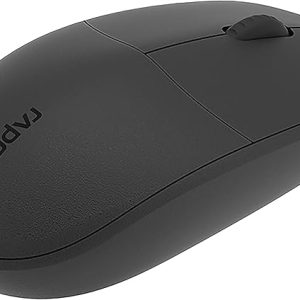 RAPOO N200 Wired Optical Mouse (Black)