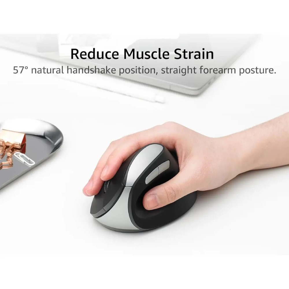 RAPOO EV250 Silent Wireless optical mouse - Black - Image 2