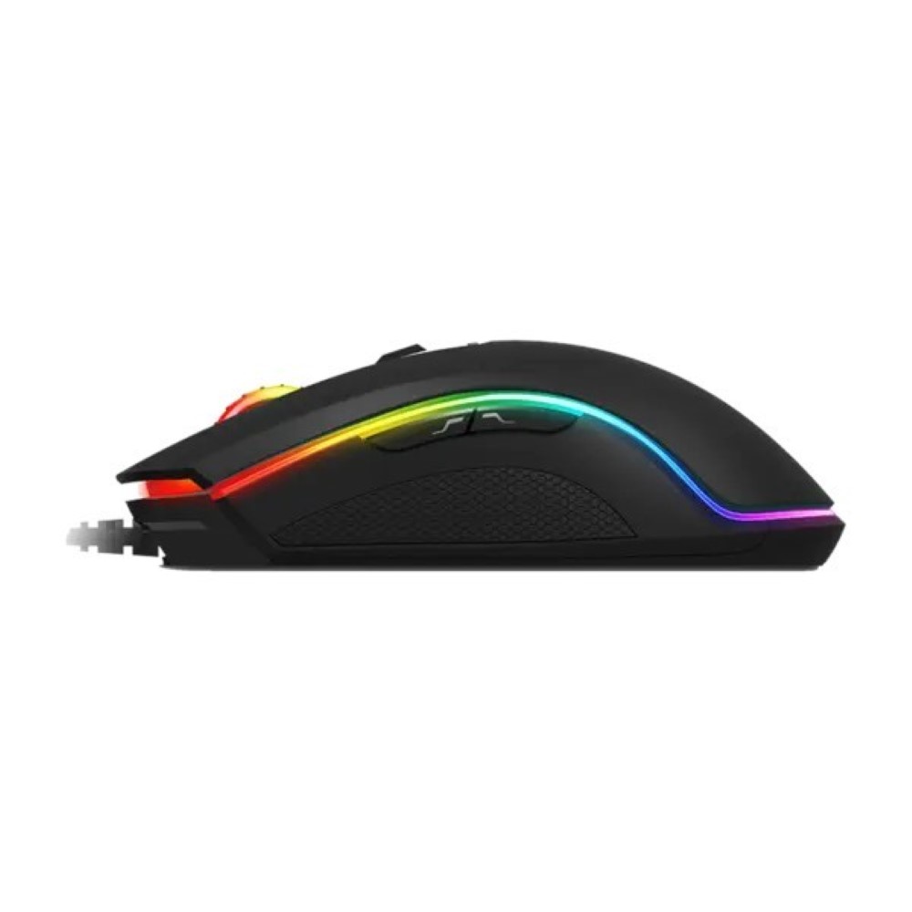 RAPOO V25S Optical Gaming Mouse - Black - Image 2